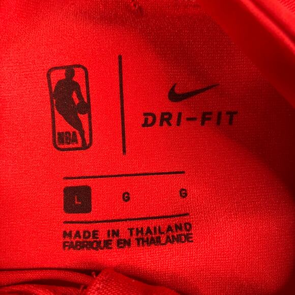 Nike Houston Rockets Red Dri-FIT Quarter Zip - Picture 5 of 9